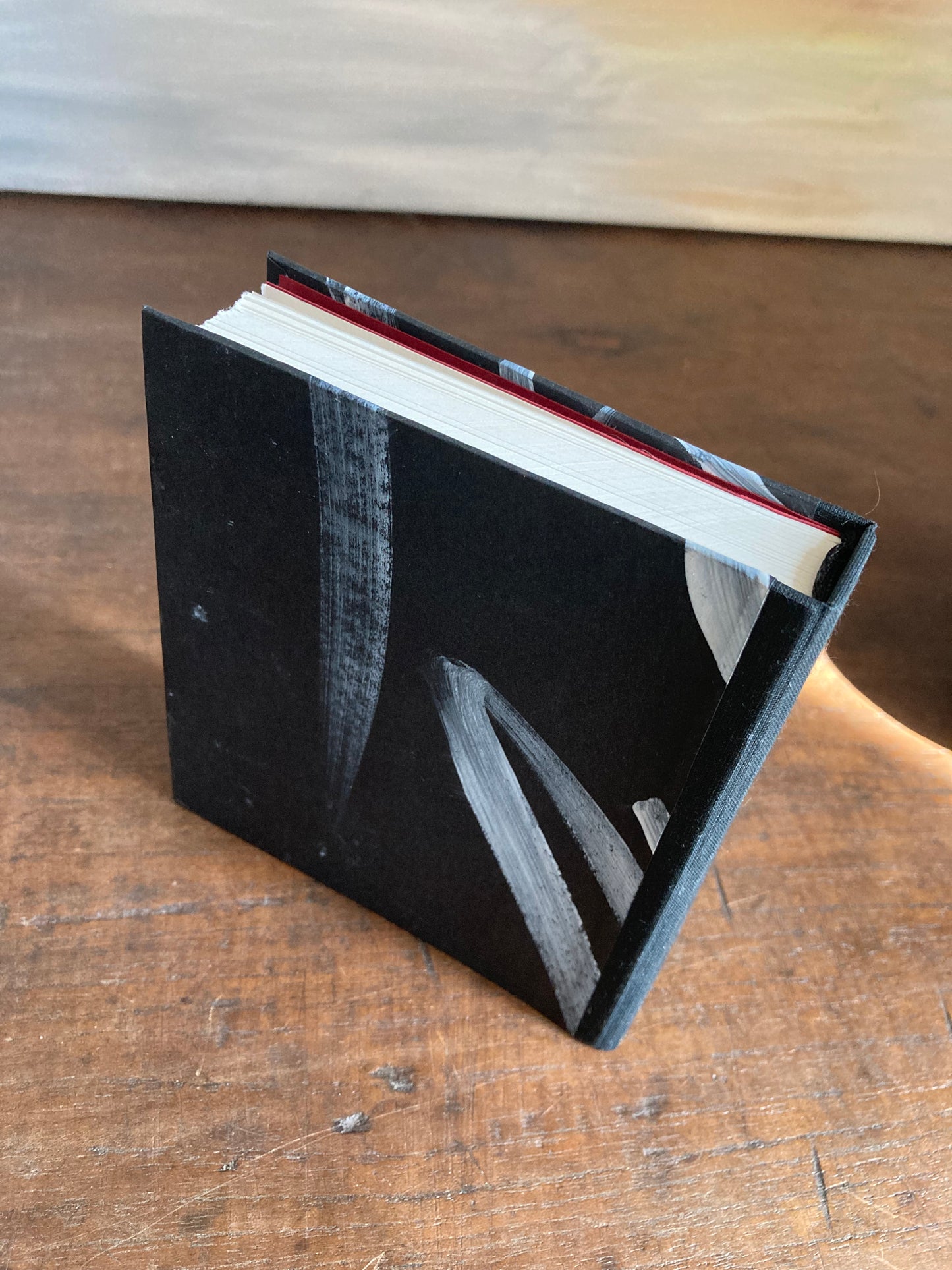 kreatives Skizzenbuch handgemacht, 12 x 13 für Mixed Media