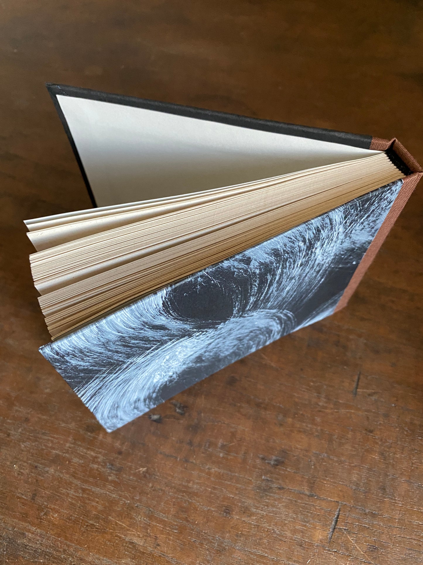 Skizzenbuch handgemacht, 15x11cm für Trockentechniken